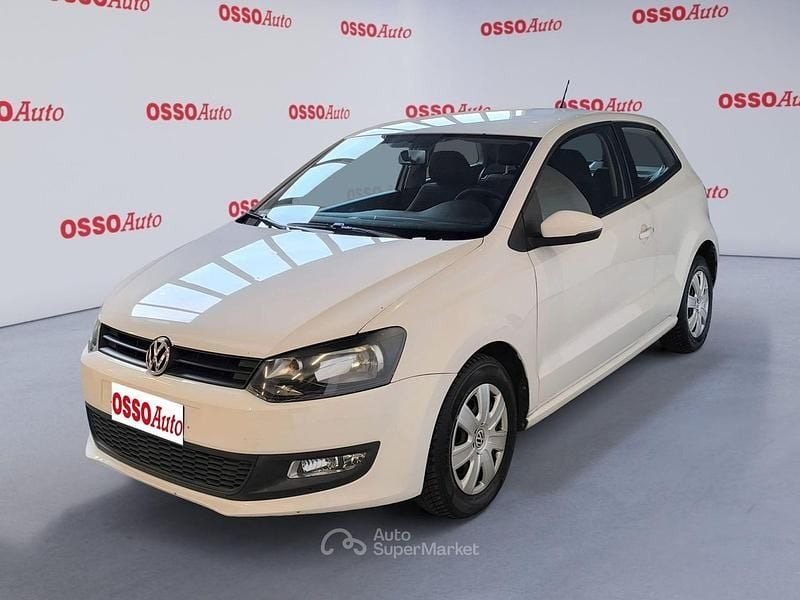 Usata VW Polo Trendline 60 CV (44 kW) 2012 Bianco Utilitaria