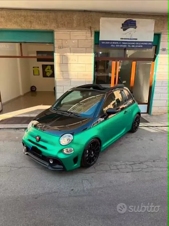 Usata Abarth 595C Competizione 180 CV (132 kW) 2018 Nero Cabrio