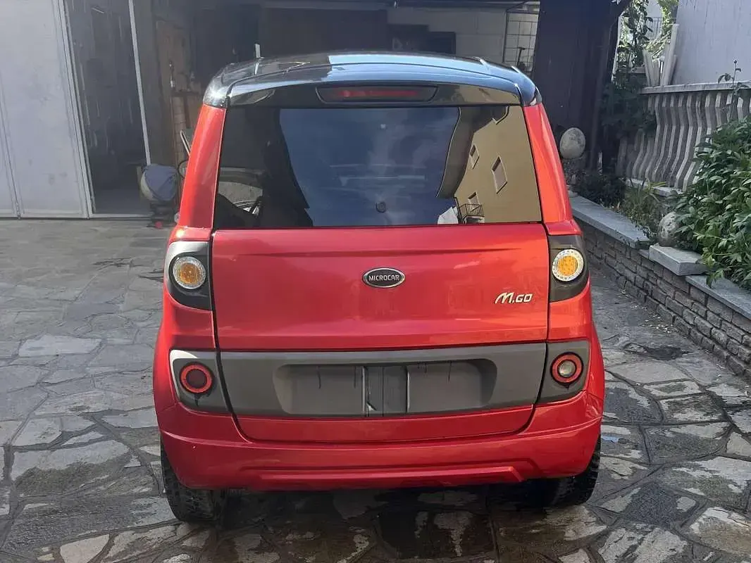 Usata Microcar M.Go 11 CV (8 kW) 2019 Rosso Utilitaria