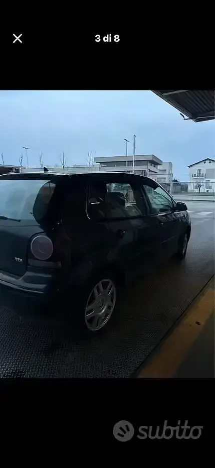 Usata VW Polo 69 CV (50 kW) 2006 Nero Utilitaria