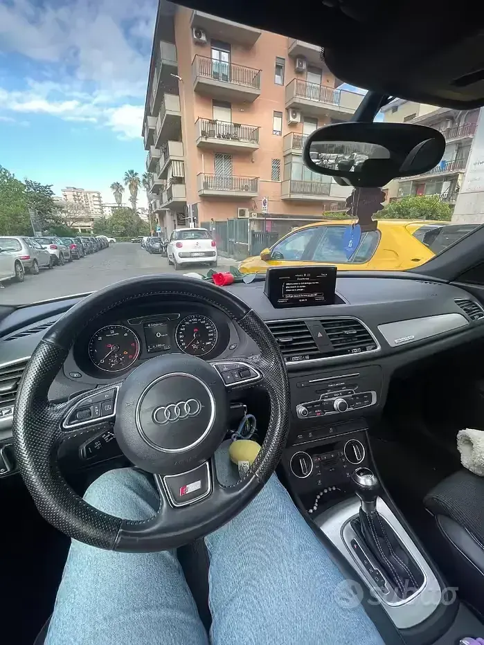 Usata Audi Q3 S-Line 184 CV (135 kW) 2015 Bianco SUV