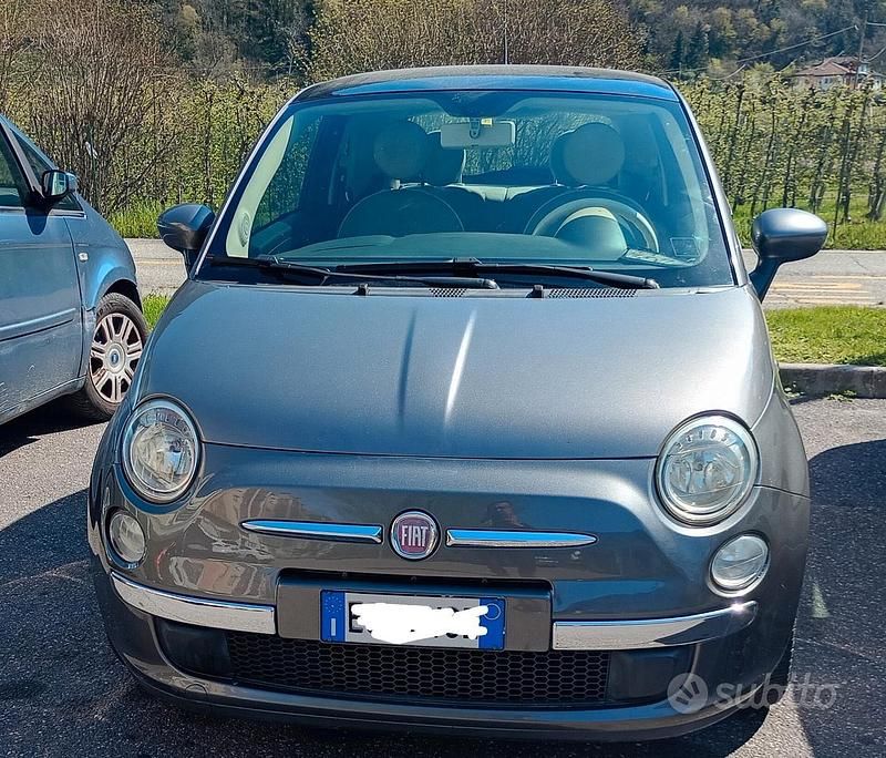Usata Fiat 500 Lounge 69 CV (50 kW) 2010 Grigio Berlina