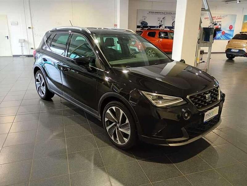 Usata Seat Arona FR 90 CV (66 kW) 2021 Nero SUV