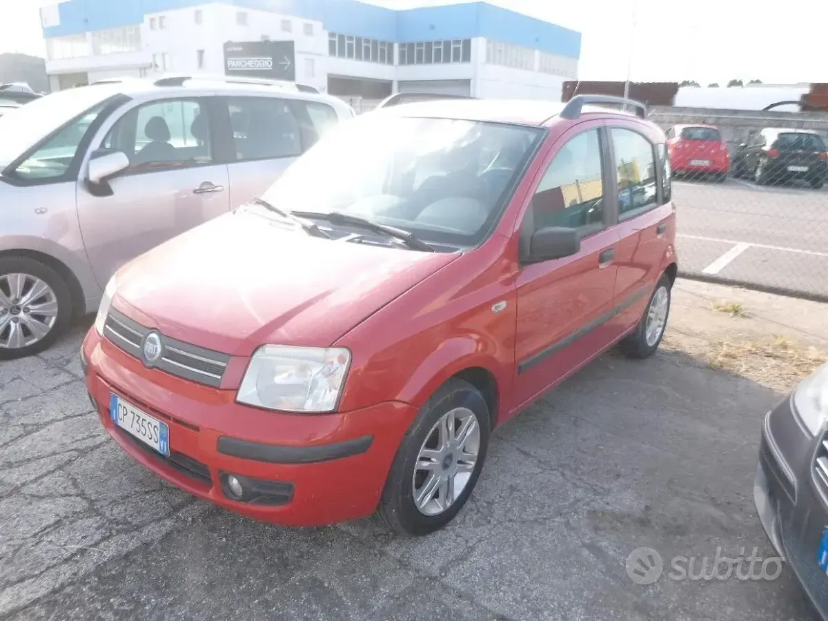 Usata Fiat Panda Dynamic 60 CV (44 kW) 2004 Rosso Utilitaria