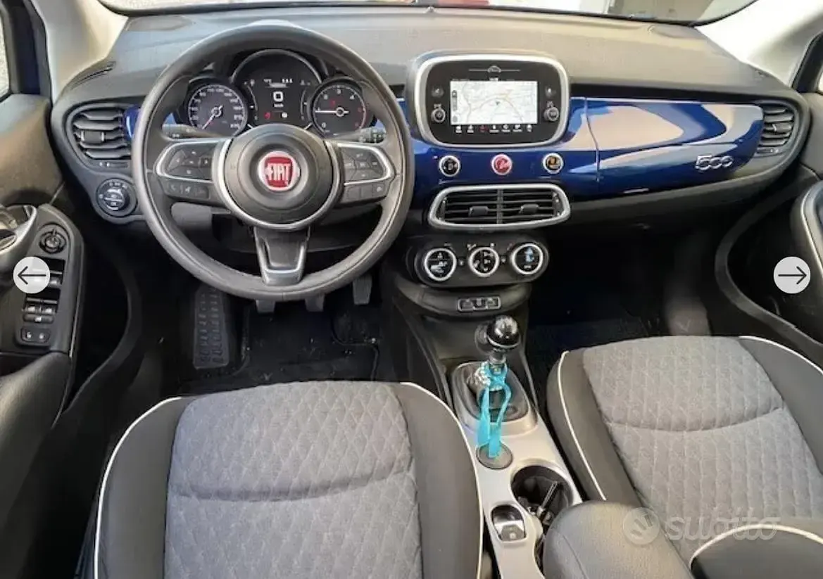 Usata Fiat 500X 120 CV (88 kW) 2019 Blu SUV