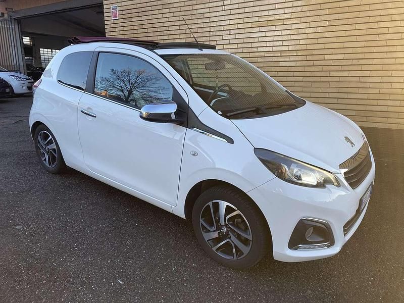 Usata Peugeot 108 Allure 69 CV (50 kW) 2016 Bianca Utilitaria