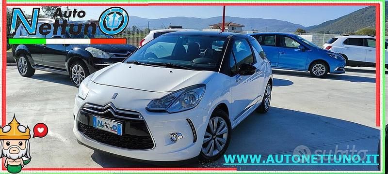 Usata DS Automobiles DS3 So Chic 75 CV (55 kW) 2016 Bianco Coupé
