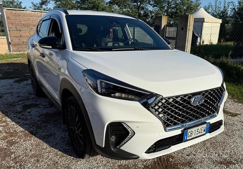 Usata Hyundai Tucson 136 CV (100 kW) 2020 Bianco SUV