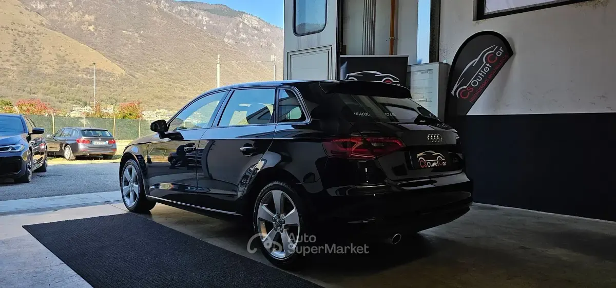 Usata Audi A3 110 CV (80 kW) 2016 Nero Berlina