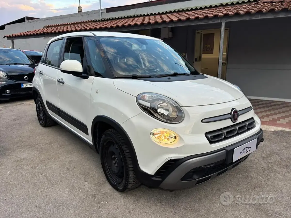 Usata Fiat 500L Cross 95 CV (69 kW) 2021 Bianco Monovolume