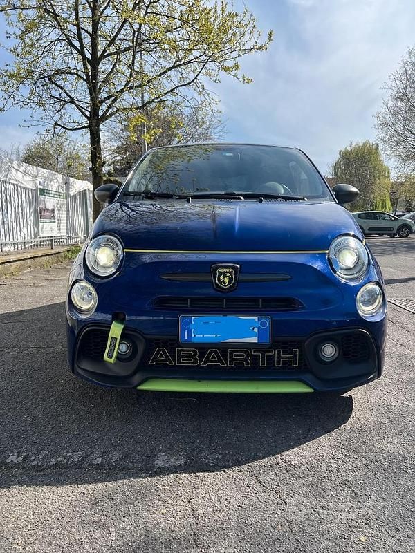 Usata Abarth 595 145 CV (106 kW) 2016 Blu Coupé