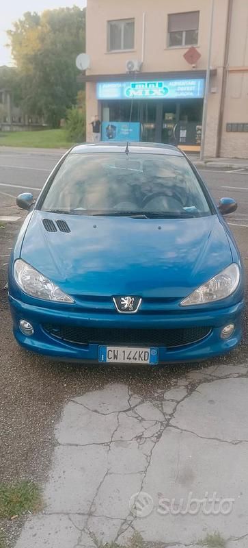Usata Peugeot 206 2003 Blu Berlina