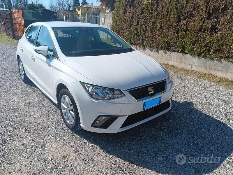 Usata Seat Ibiza 75 CV (55 kW) 2018 Bianco Utilitaria