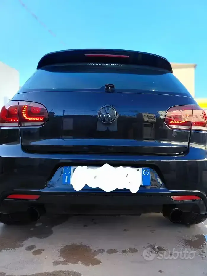 Usata VW Golf 140 CV (102 kW) 2010 Nero Coupé
