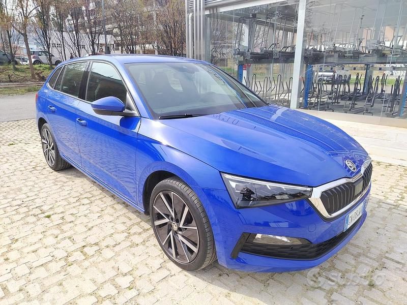 Usata Skoda Scala Style 110 CV (80 kW) 2023 Blu Utilitaria