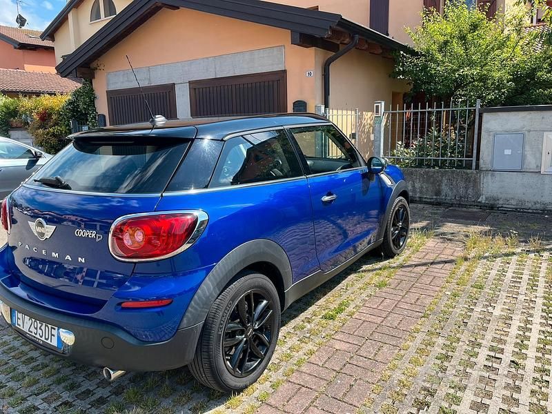 Usata Mini Cooper D 111 CV (81 kW) 2014 Blu Utilitaria
