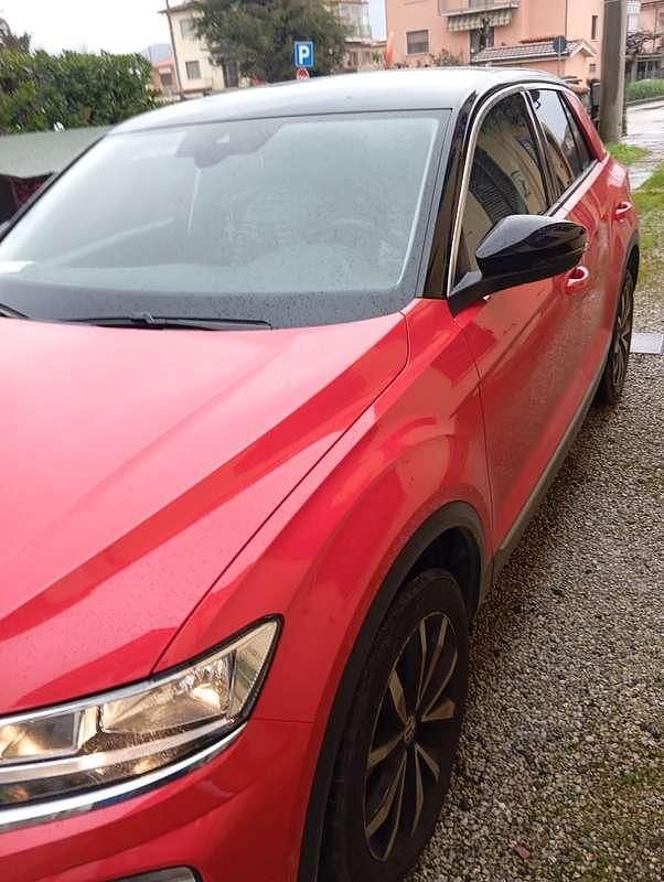 Usata VW T-Roc Advance 116 CV (85 kW) 2019 Rosso SUV
