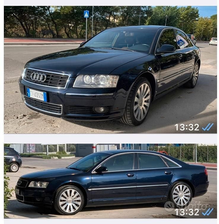 Usata Audi A8 Ambiente 275 CV (202 kW) 2005 Blu/azzurro Berlina