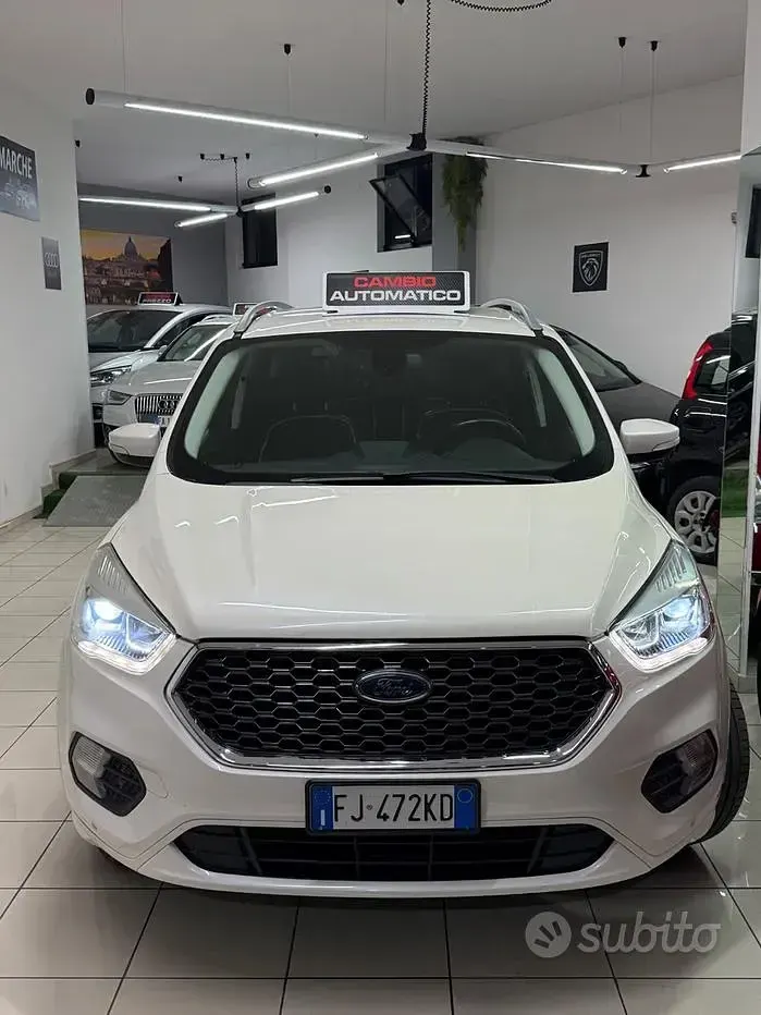 Usata Ford Kuga Vignale 150 CV (110 kW) 2017 Bianco SUV