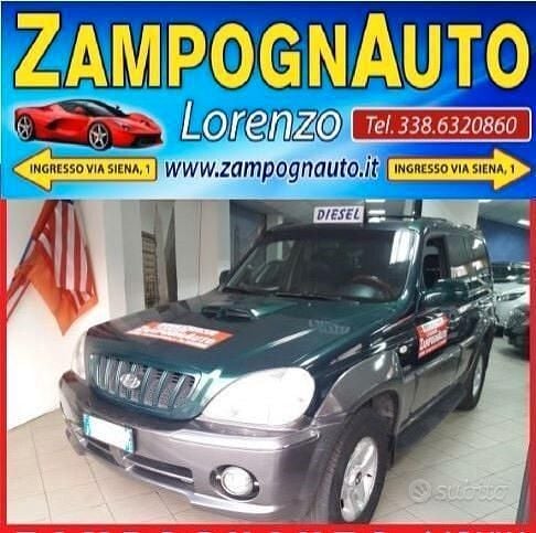 Usata Hyundai Terracan Premium 149 CV (109 kW) 2003 Verde SUV