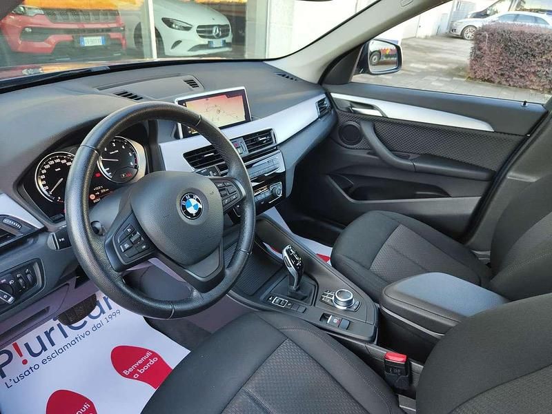 Usata BMW X1 150 CV (110 kW) 2021 Blu/azzurro SUV
