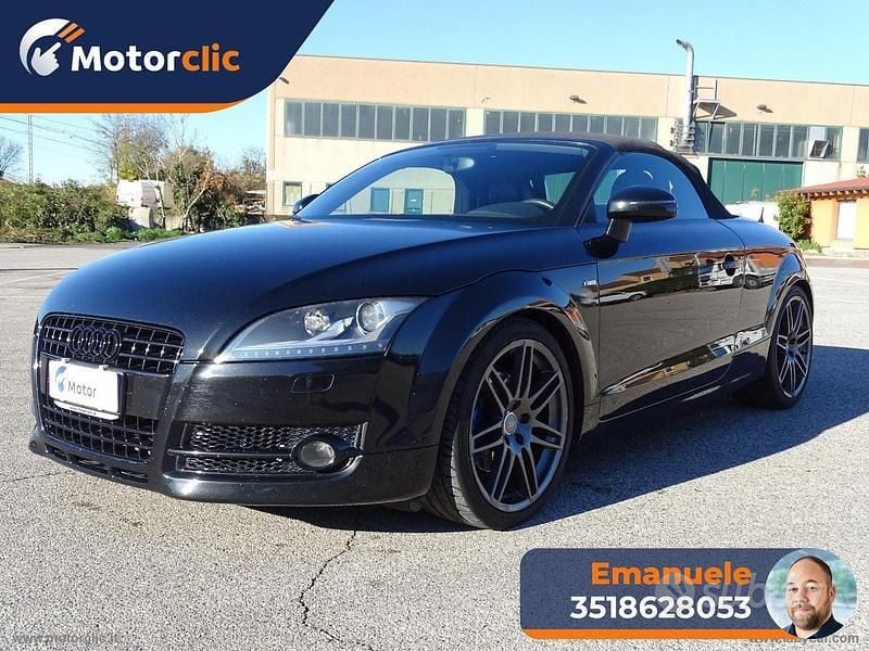 Usata Audi TT Roadster Advanced Plus 200 CV (147 kW) 2008 Nero Cabrio