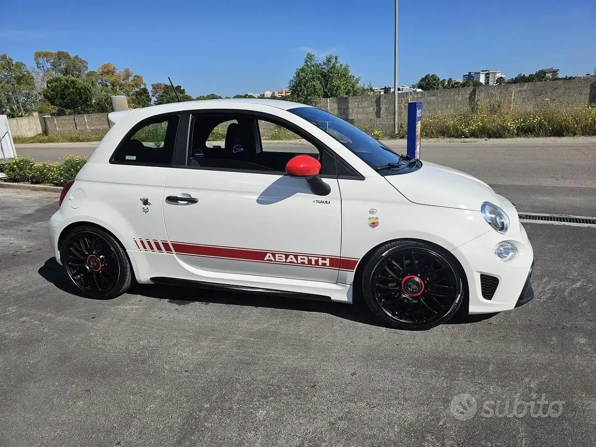 Usata Abarth 500 145 CV (106 kW) 2017 Bianco Berlina