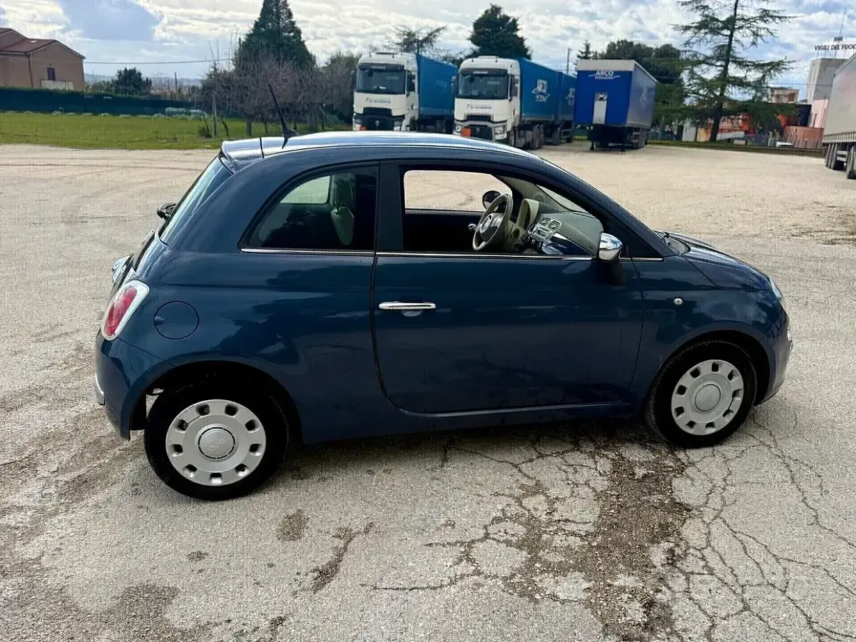 Usata Fiat 500 69 CV (50 kW) 2014 Bluazzurro Berlina