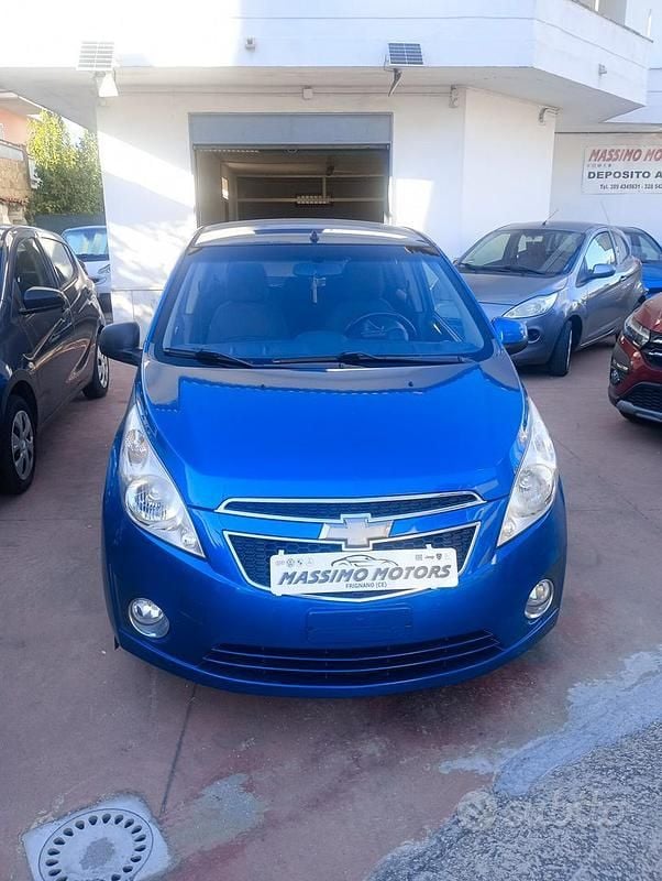 Blu Usata 2011 Chevrolet Spark LS Due volumi | 3490 € (Buon prezzo) - Immagine 1/4