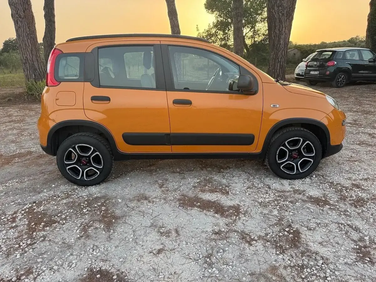 Usata Fiat Panda Cross Cross 80 CV (58 kW) 2021 Arancione Utilitaria