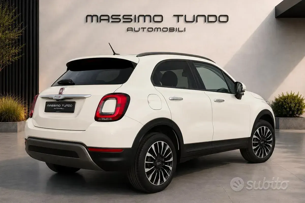 Usata Fiat 500X Cross 120 CV (88 kW) 2018 Bianco SUV