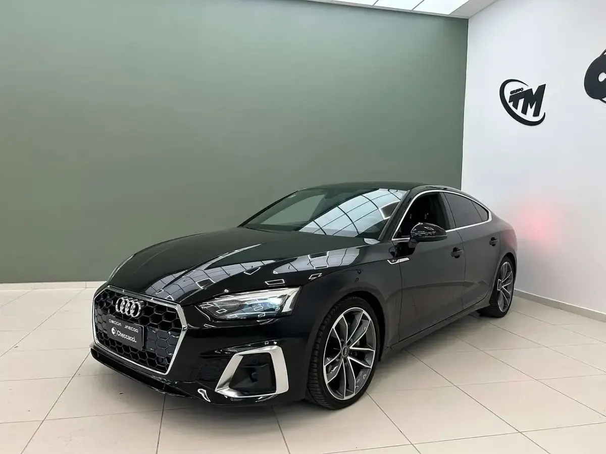 Usata Audi A5 Sportback S-Line 204 CV (150 kW) 2022 Nero Utilitaria