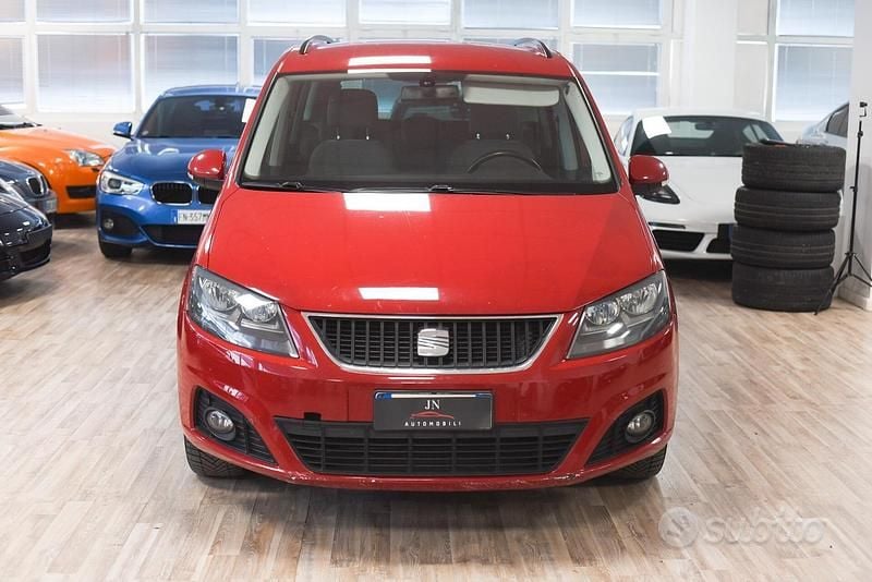 Usata Seat Alhambra 140 CV (102 kW) 2013 Rosso Monovolume