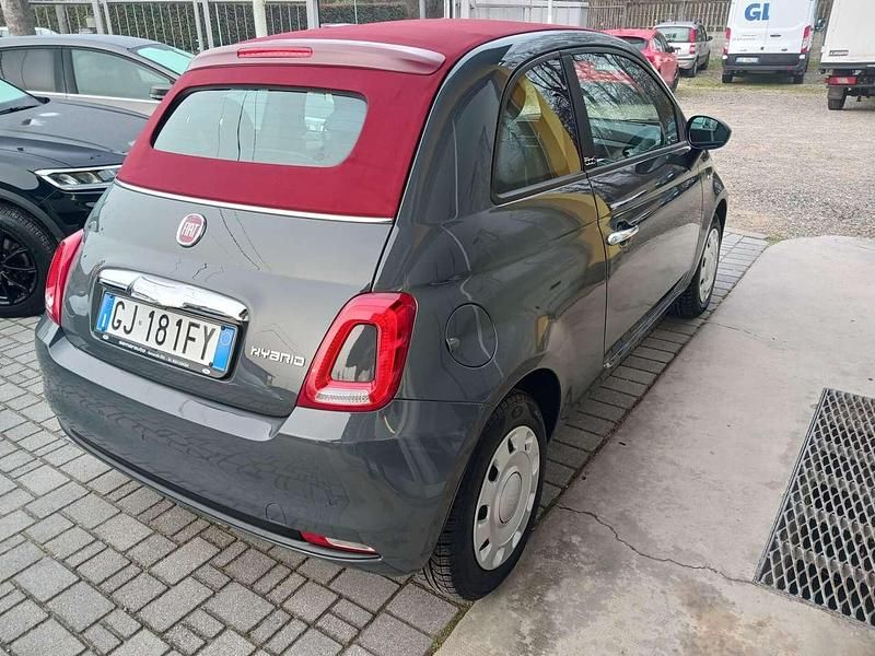 Usata Fiat 500C 69 CV (50 kW) 2022 Grigio Cabrio