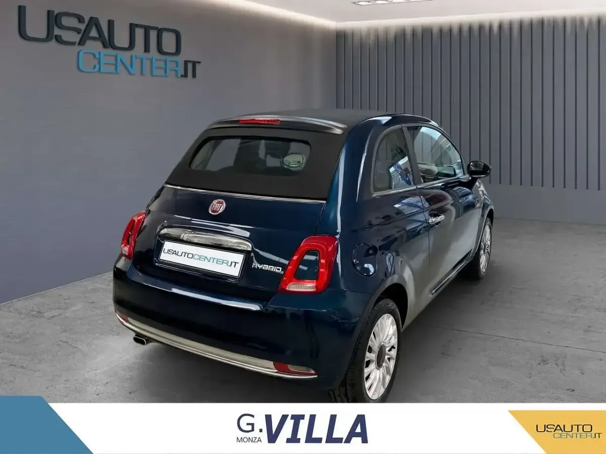 Usata Fiat 500C Dolcevita 69 CV (50 kW) 2024 Blu/azzurro Cabrio
