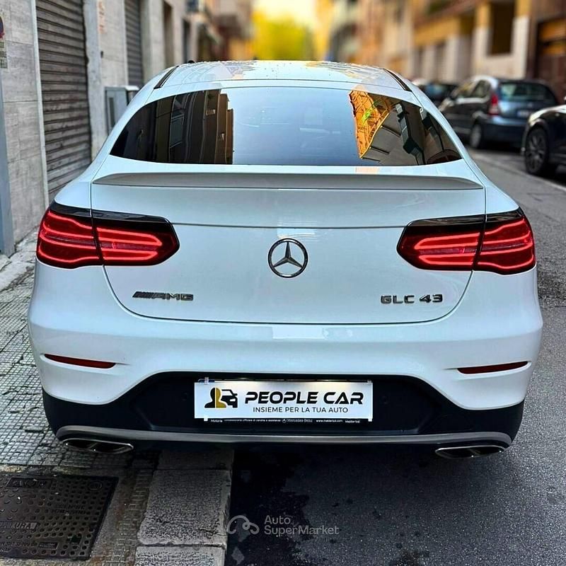 Usata Mercedes GLC43 AMG AMG 367 CV (269 kW) 2019 Bianco Coupé