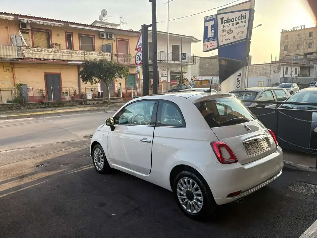 Occasion Fiat 500 Lounge 69 ch (50 kW) 2018 Blanc Berline