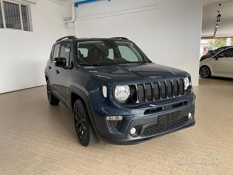 Usata Jeep Renegade Night Eagle 120 CV (88 kW) 2022 Blu metalizzato SUV