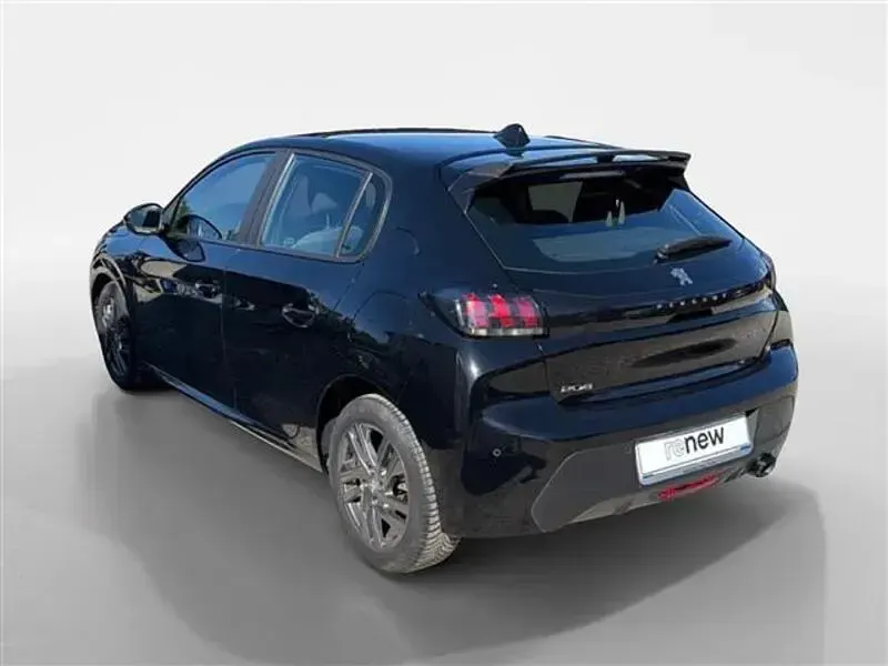 Usata Peugeot 208 Active 100 CV (73 kW) 2021 Nero Utilitaria
