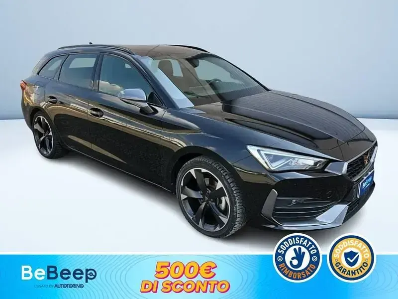 Usata Cupra Leon 150 CV (110 kW) 2024 Nero metallizzato Station wagon