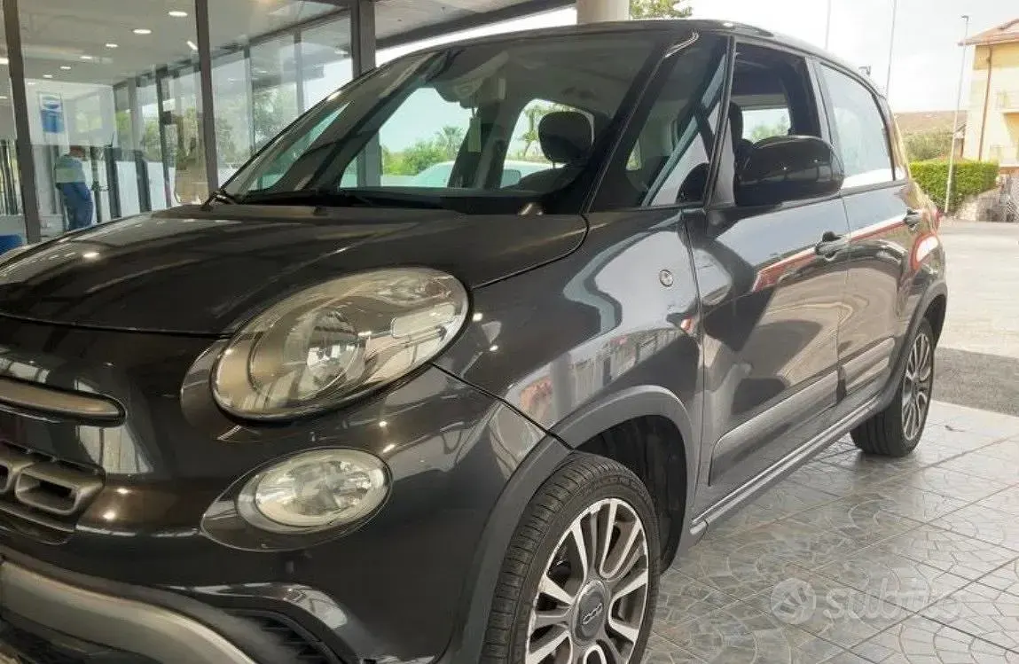 Usata Fiat 500L Cross 95 CV (69 kW) 2018 Grigio Monovolume