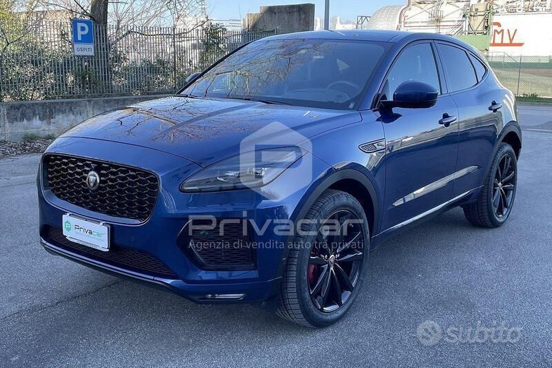 Usata Jaguar E-Pace 300 CV (220 kW) 2021 Blu/azzurro SUV