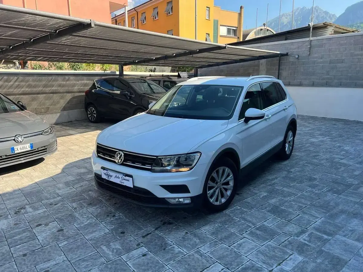 Usata VW Tiguan 116 CV (85 kW) 2017 Bianco SUV