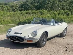 Bianco Usata 1974 Jaguar E-Type Cabrio | 91.623 € - Immagine 1/4