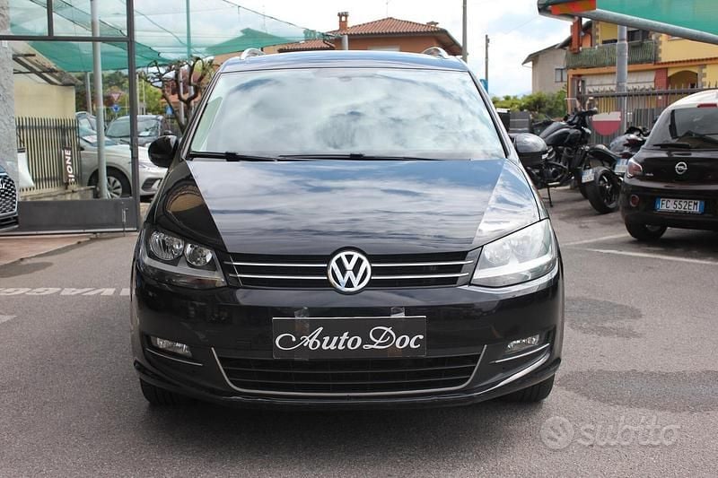 Usata VW Sharan Highline 140 CV (102 kW) 2011 Nero Monovolume