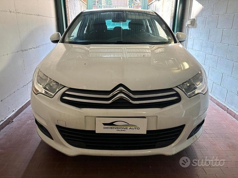 Usata Citroën C4 Business Class 92 CV (67 kW) 2013 Bianco Berlina