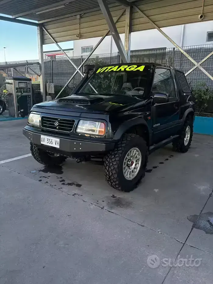 Brugt Suzuki Vitara 75 HK (55 kW) 1997 Sort SUV