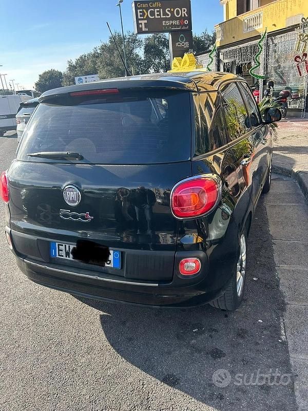 Usata Fiat 500L 85 CV (62 kW) 2014 Nero Monovolume