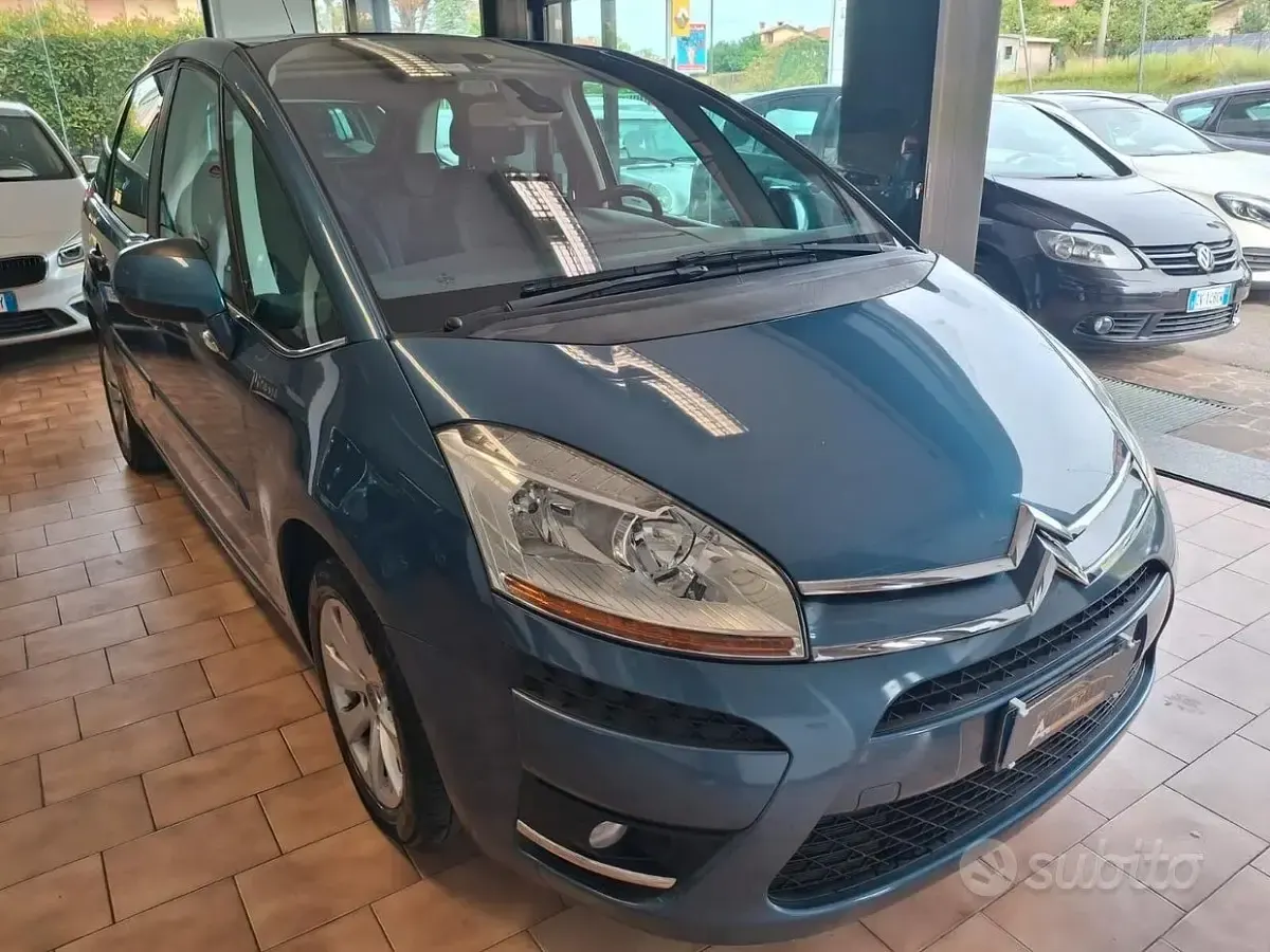 Usata Citroën C4 Picasso Exclusive 109 CV (80 kW) 2010 Blu Monovolume