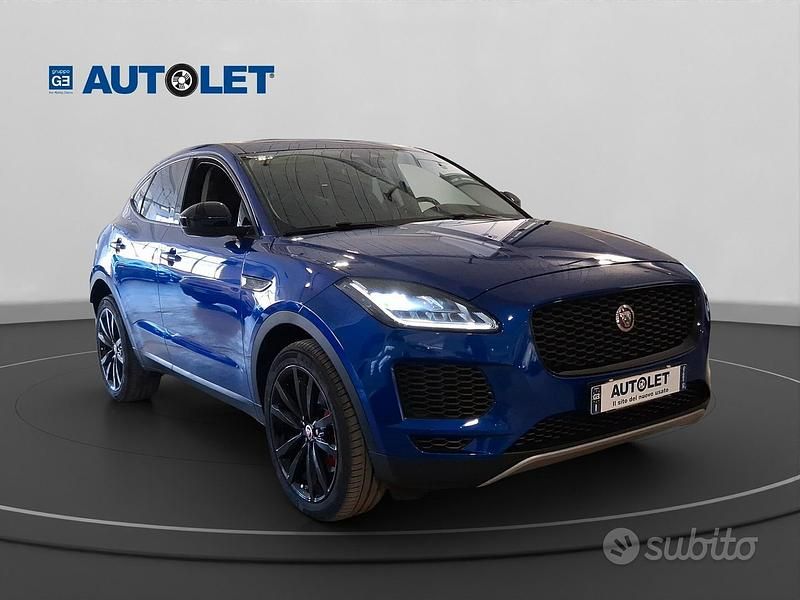 Usata Jaguar E-Pace R-Dynamic 249 CV (183 kW) 2018 Blu SUV
